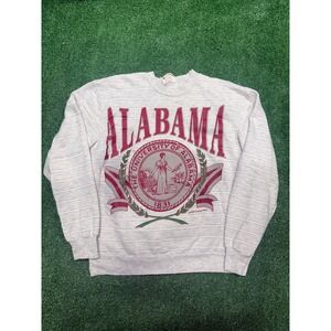 Size M nutmeg mills University of Alabama Crimson Tide vintage 80s sweatshirt